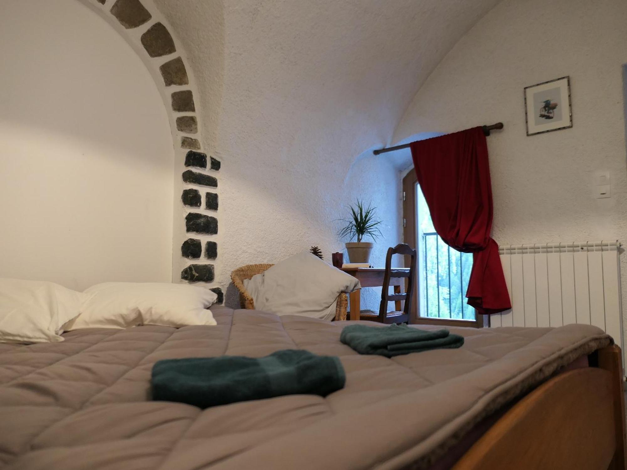 Auberge Les 1000 Cols, Anciennement Val D Azur Molines-en-Queyras Pokoj fotografie