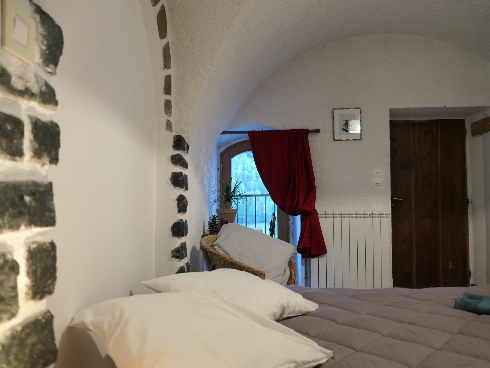 Auberge Les 1000 Cols, Anciennement Val D Azur Molines-en-Queyras Pokoj fotografie